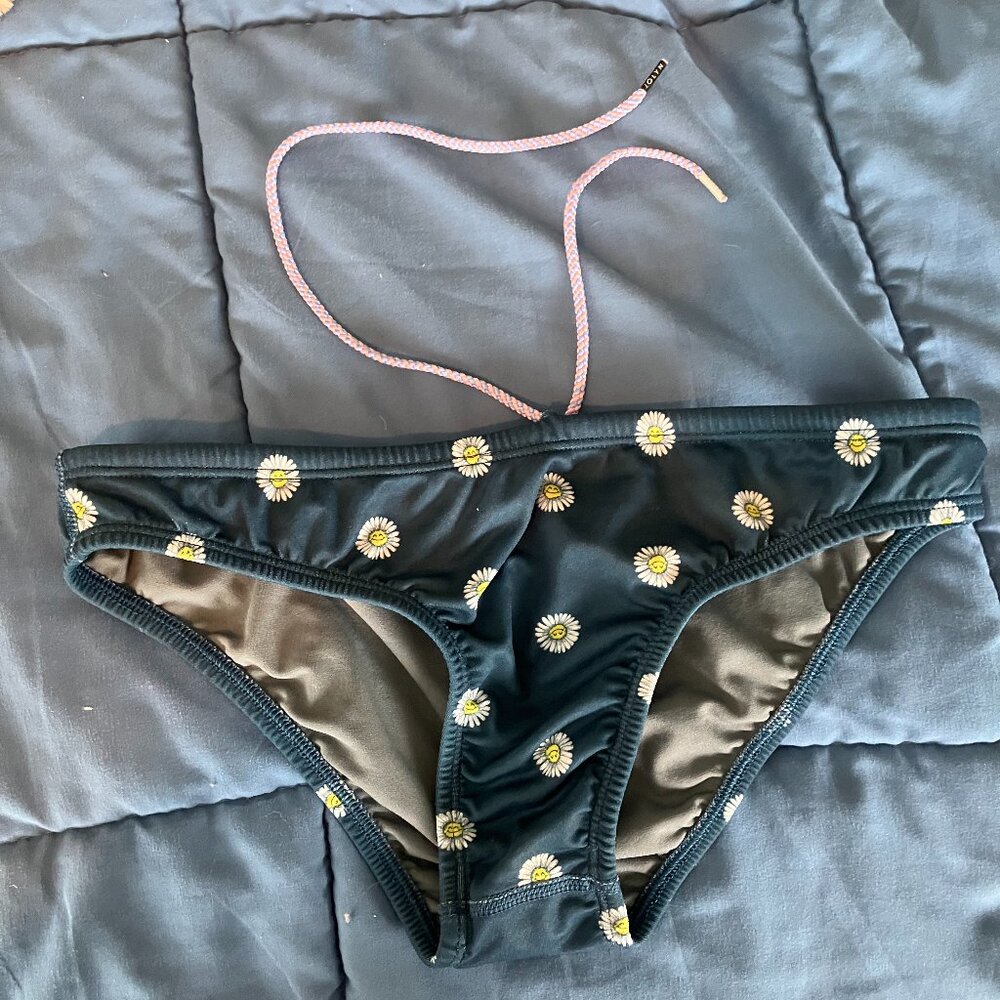Jolyn Bikini Bottom, Andy, Sunflower Print